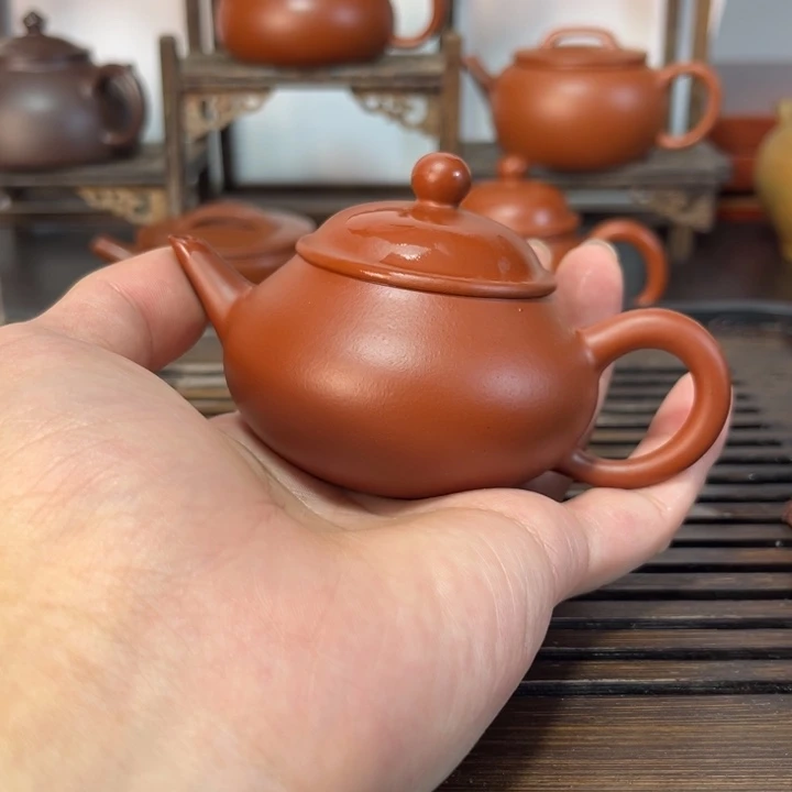 紫砂茶壶原矿紫砂手工制作