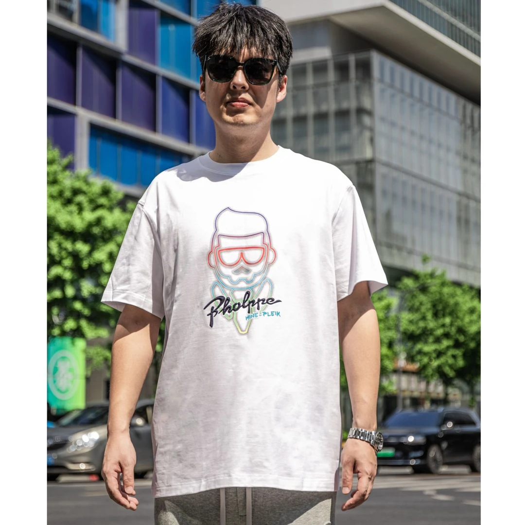 【PP专柜同款】品牌男装微阔短袖T恤 PTD28420720