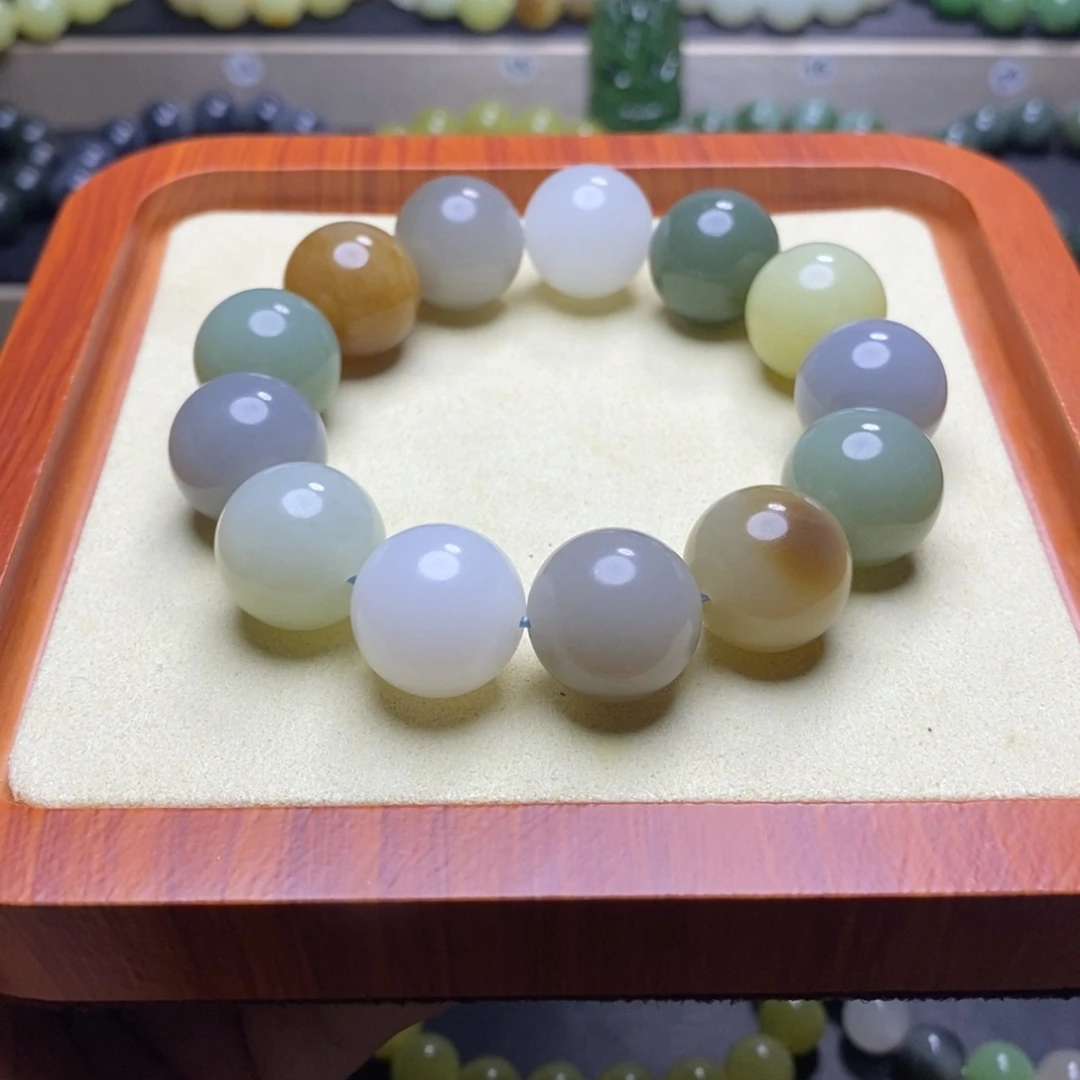 未镶嵌手串和田玉