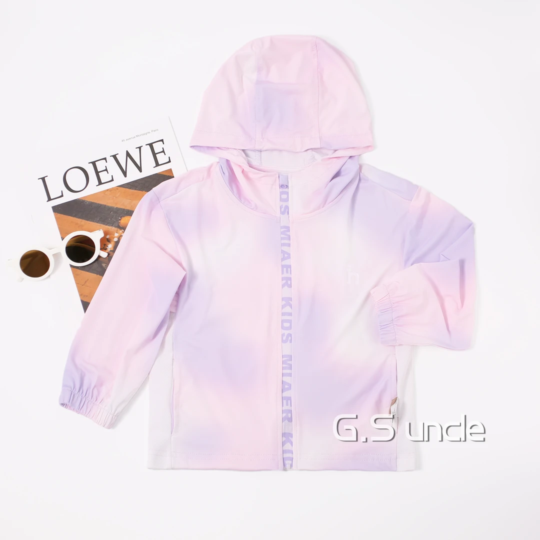 【】H25158女宝夏季时尚可爱百搭洋气防晒衣