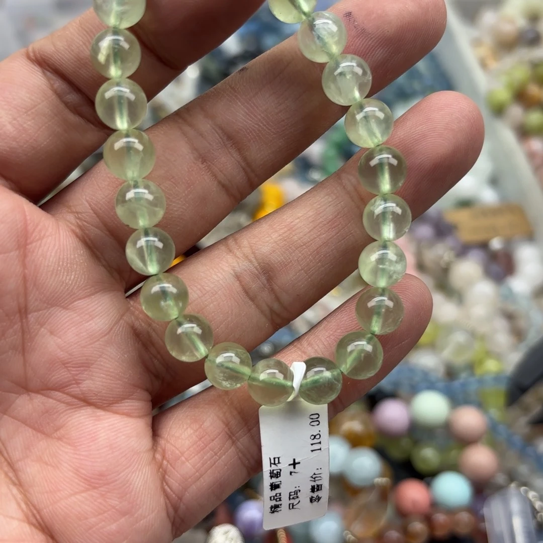 水晶银S925镶嵌手链