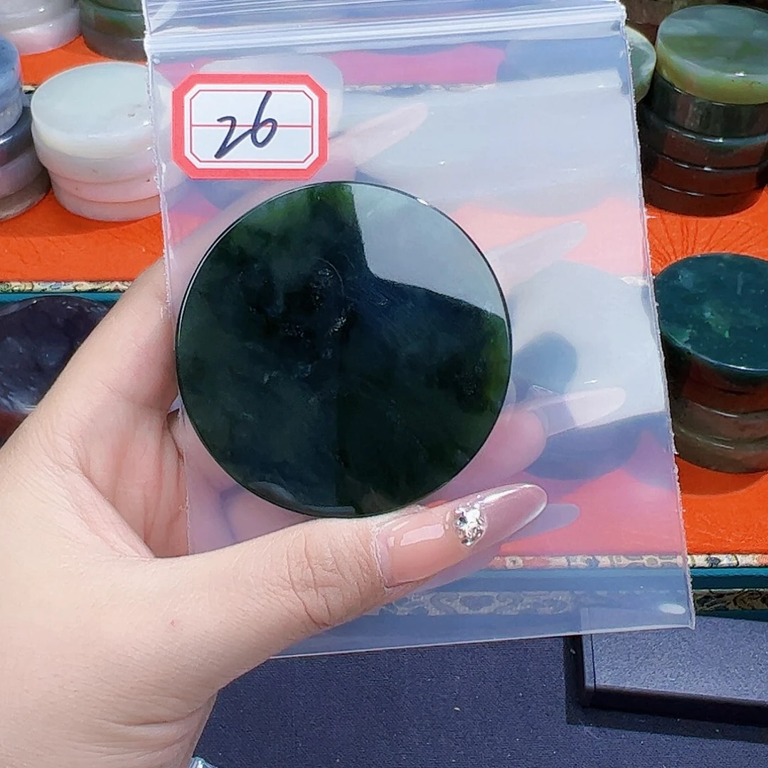 和田玉珠宝半成品未镶嵌