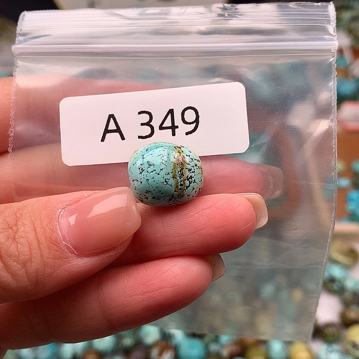 绿松石未镶嵌扣子扣子