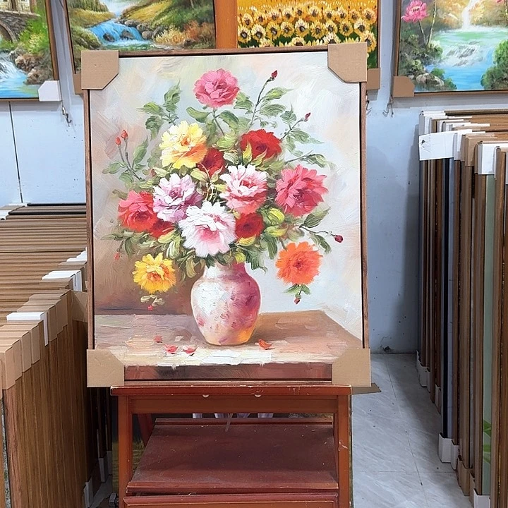 油画5060油画作品展作品展作品集展
