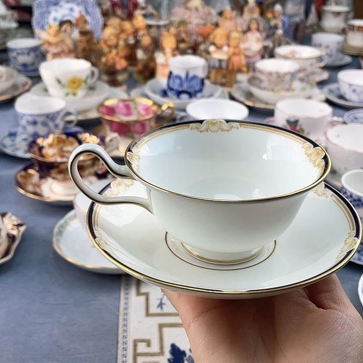 中古欧瓷瓷偶小房子