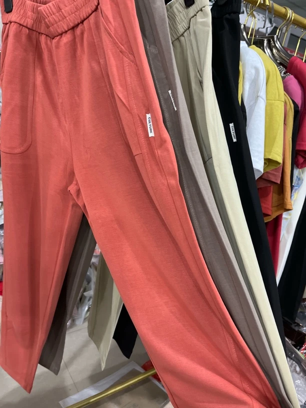 喵喵鱼高品女裤九分粉丝福利款舒适透气