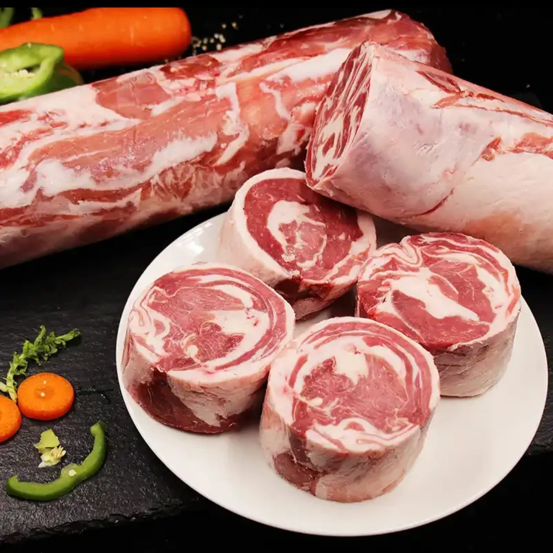 内蒙原切羊肉卷  （肥瘦相间，生鲜不退换）