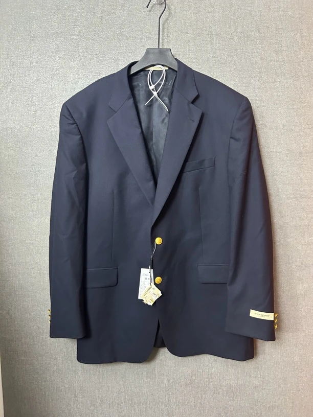 99新 BURBERRY/博柏利 Burberry战马扣羊毛西服99新