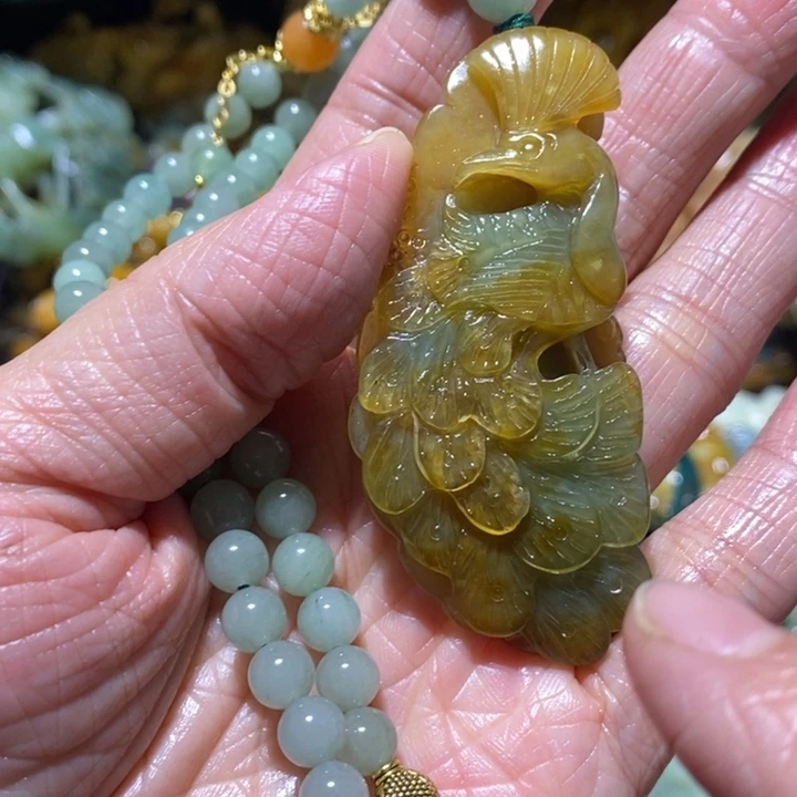 岫玉岫玉吊坠未镶嵌