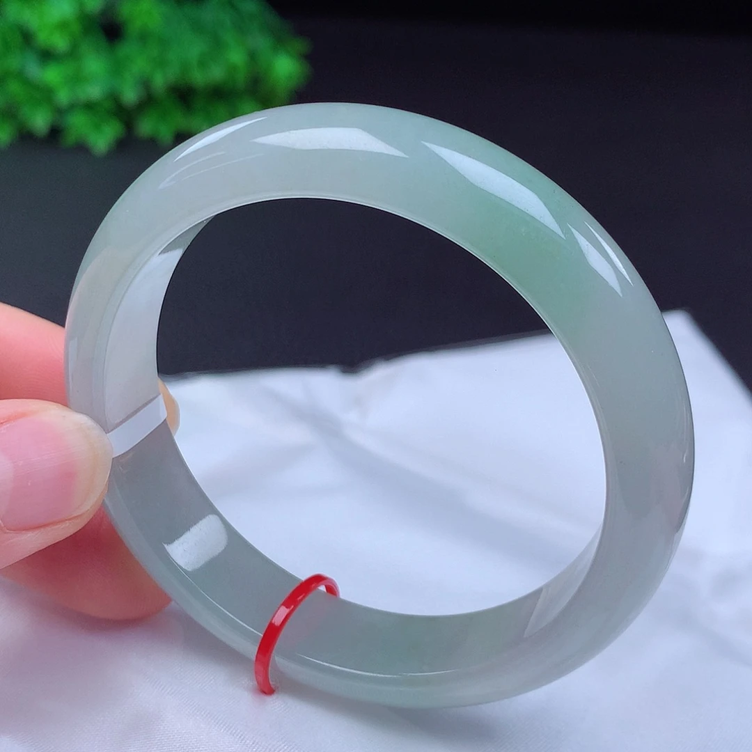 翡翠未镶嵌手镯58圈682103