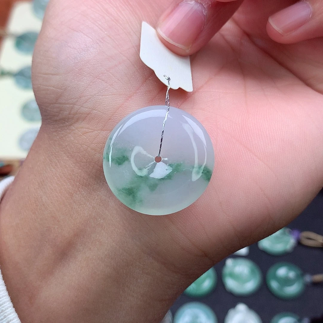 颈饰未镶嵌翡翠21 尺寸25.1-5.1