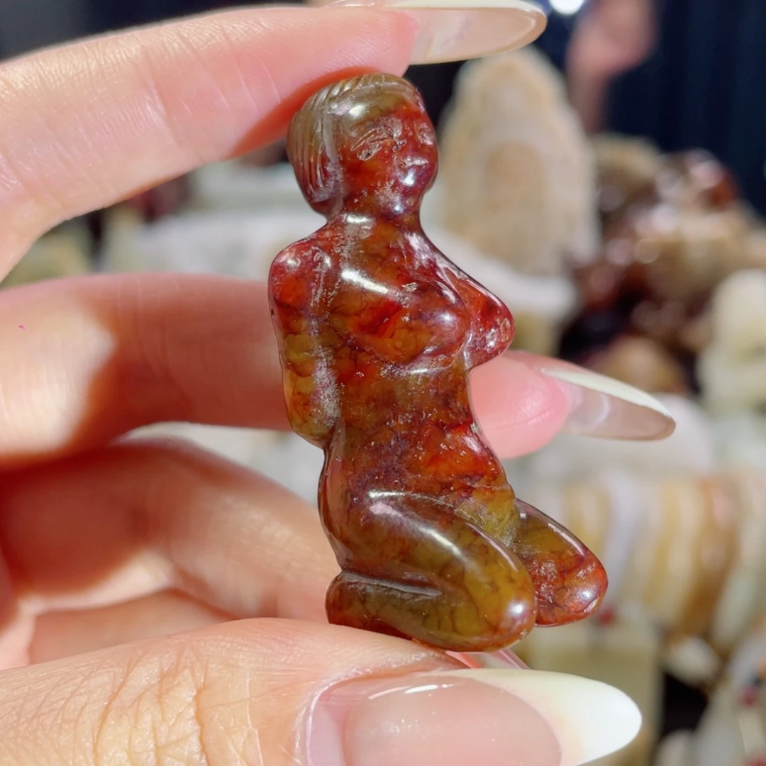 和田玉未镶嵌挂件45