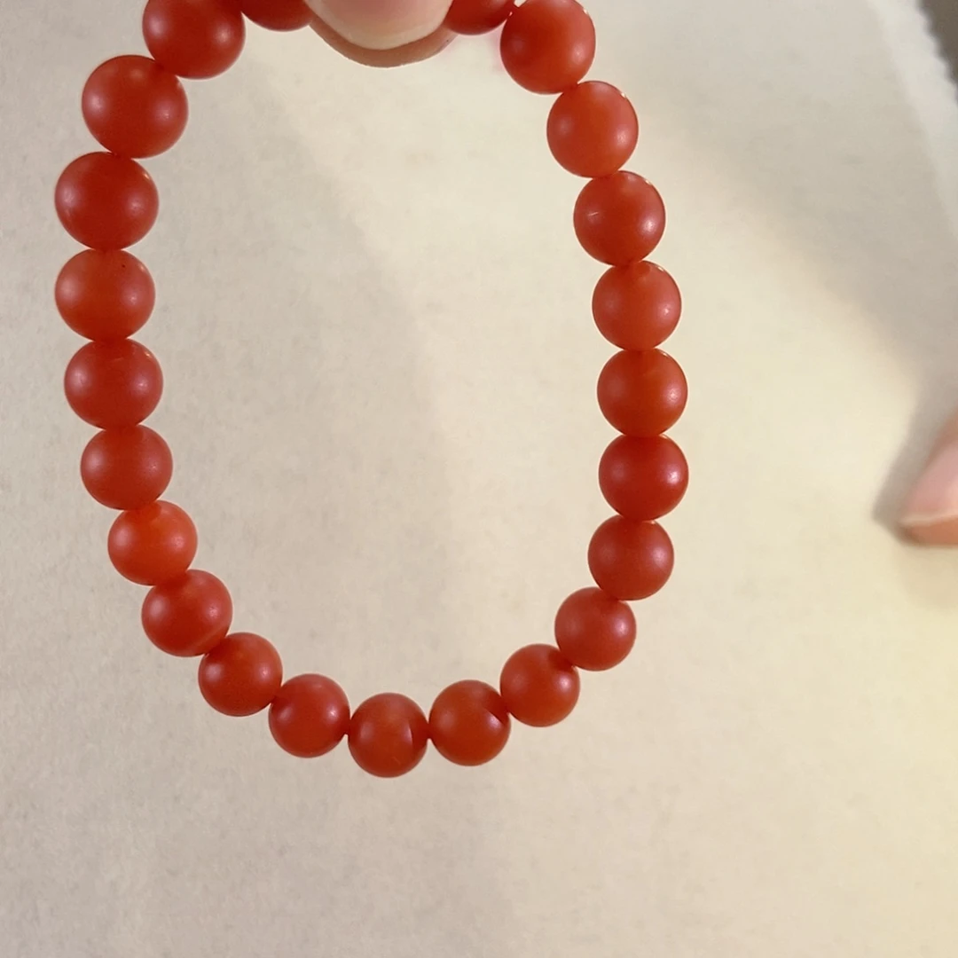 未镶嵌手串南红玛瑙