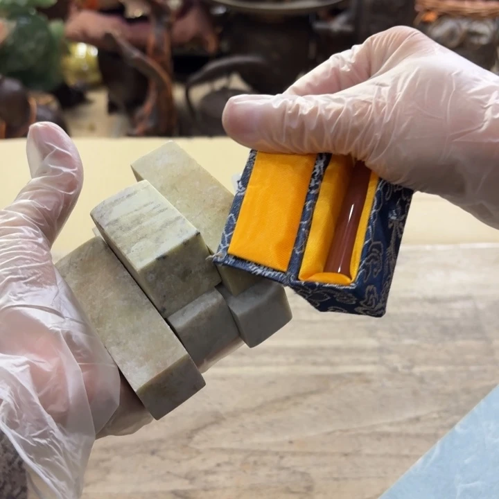 石材古美术置物摆件