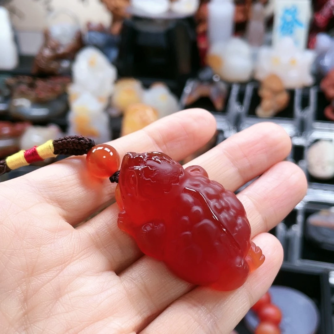 【闪购商品】玛瑙/玉髓未镶嵌珠宝半成品玛***虎