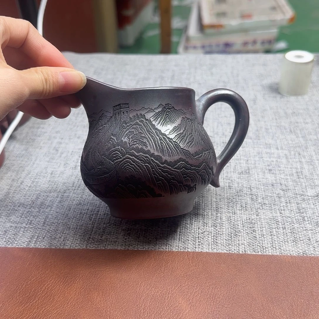 紫砂茶壶民间手艺人全手工制作