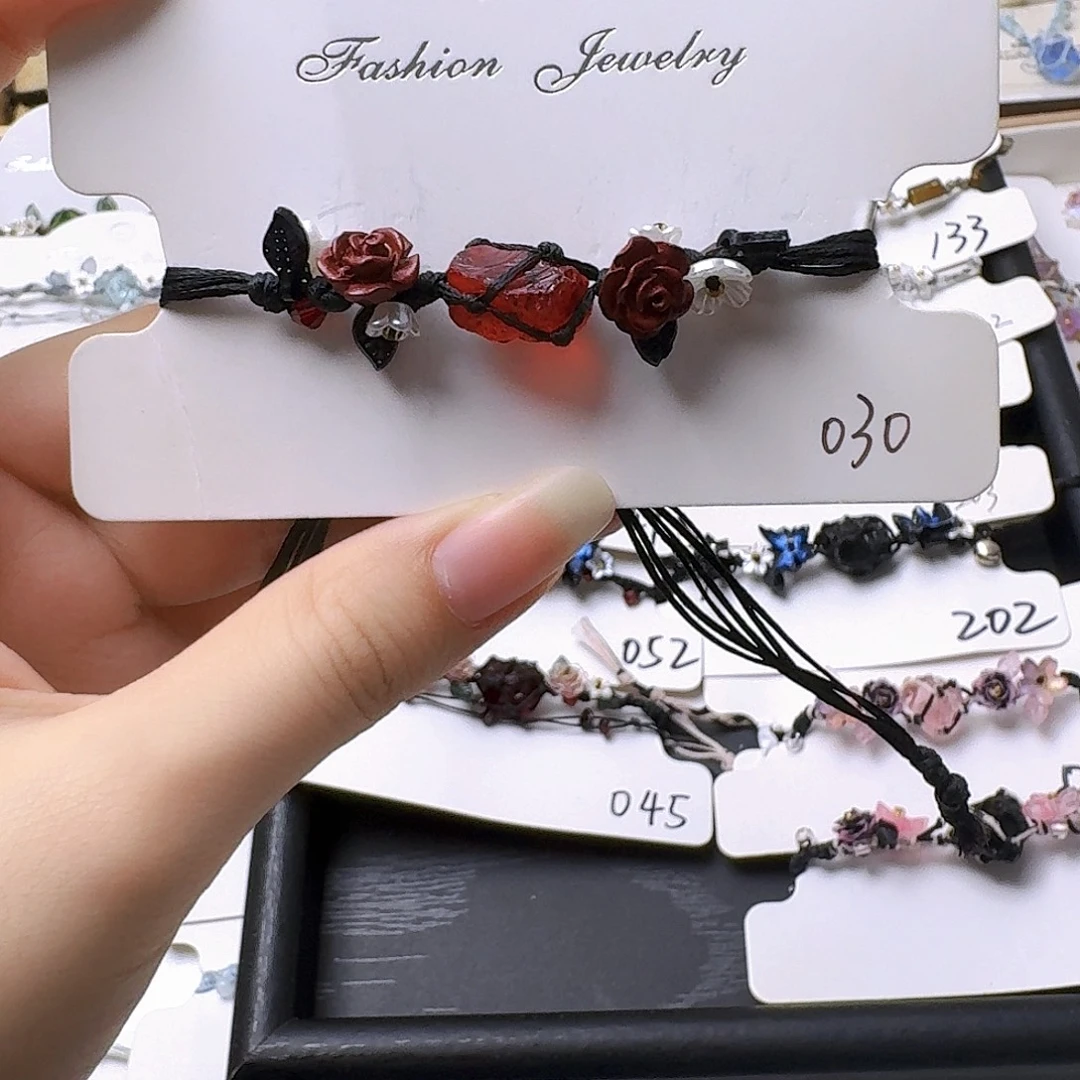 石英石纯铜锡合金纯铜030手链样品直拍