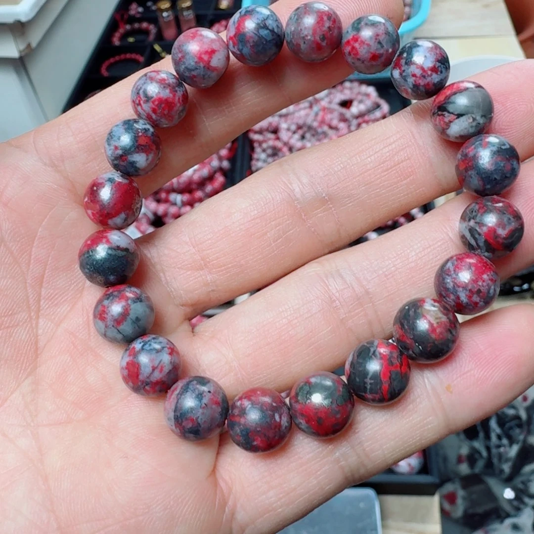 六***：天然辰砂原石卡9➕//29克