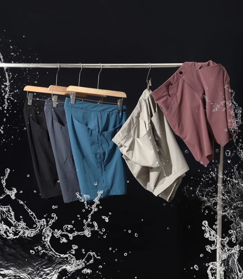 鸟系2025夏季新款男户外休闲运动跑步五分裤透气速干攀岩短裤8045