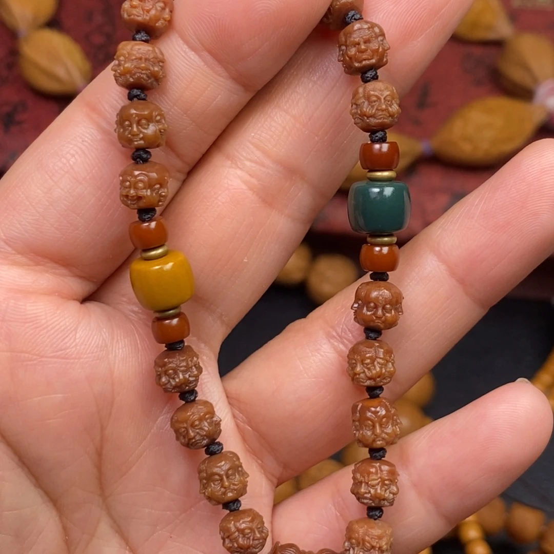 橄榄核吊坠橄榄猴头