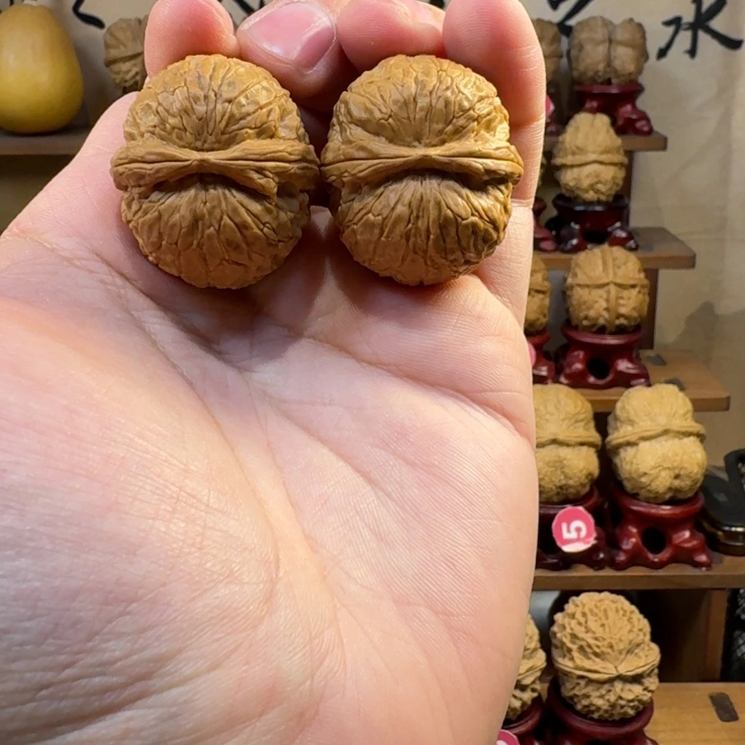 铁核桃把件老树籽 铁锤妹妹37尺