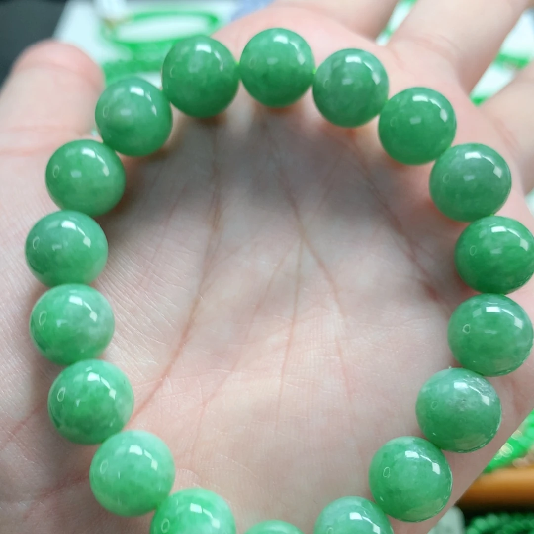 翡翠未镶嵌手链翡翠