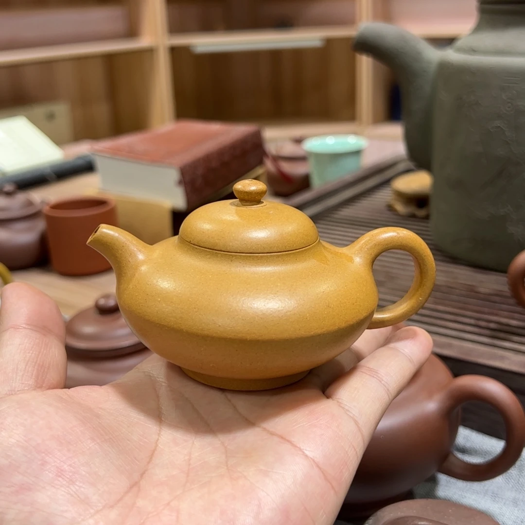 紫砂茶壶健健康康平平安安