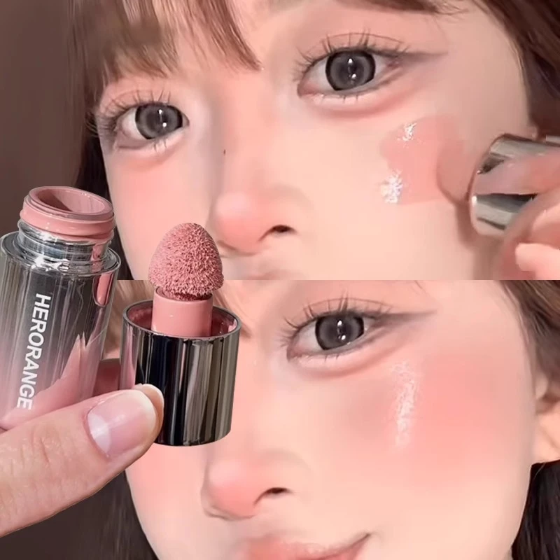 2025新款爆款液体腮红女水光膏单色哑光膨胀色晒红胭脂提亮液修容