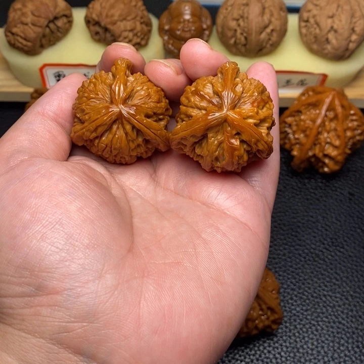 把件文玩核桃唯*工艺三棱