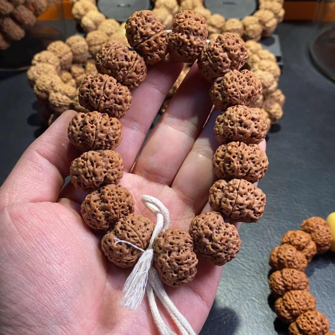 手串金刚菩提平头梅花+佛手