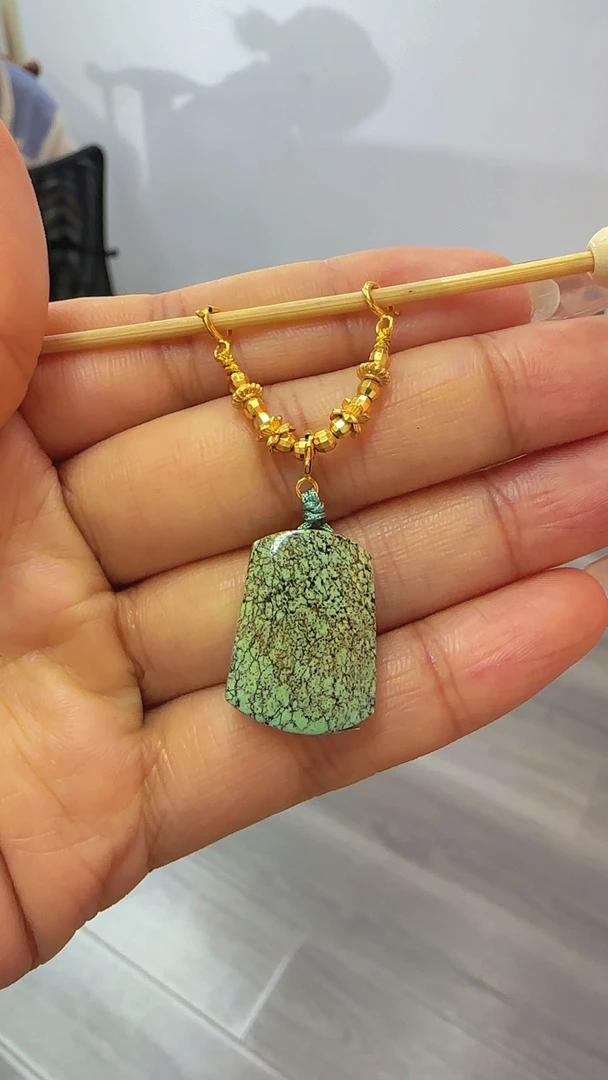 链子925银  925银无事牌饰品2025秋冬爆款轻奢时尚百搭吊坠1041