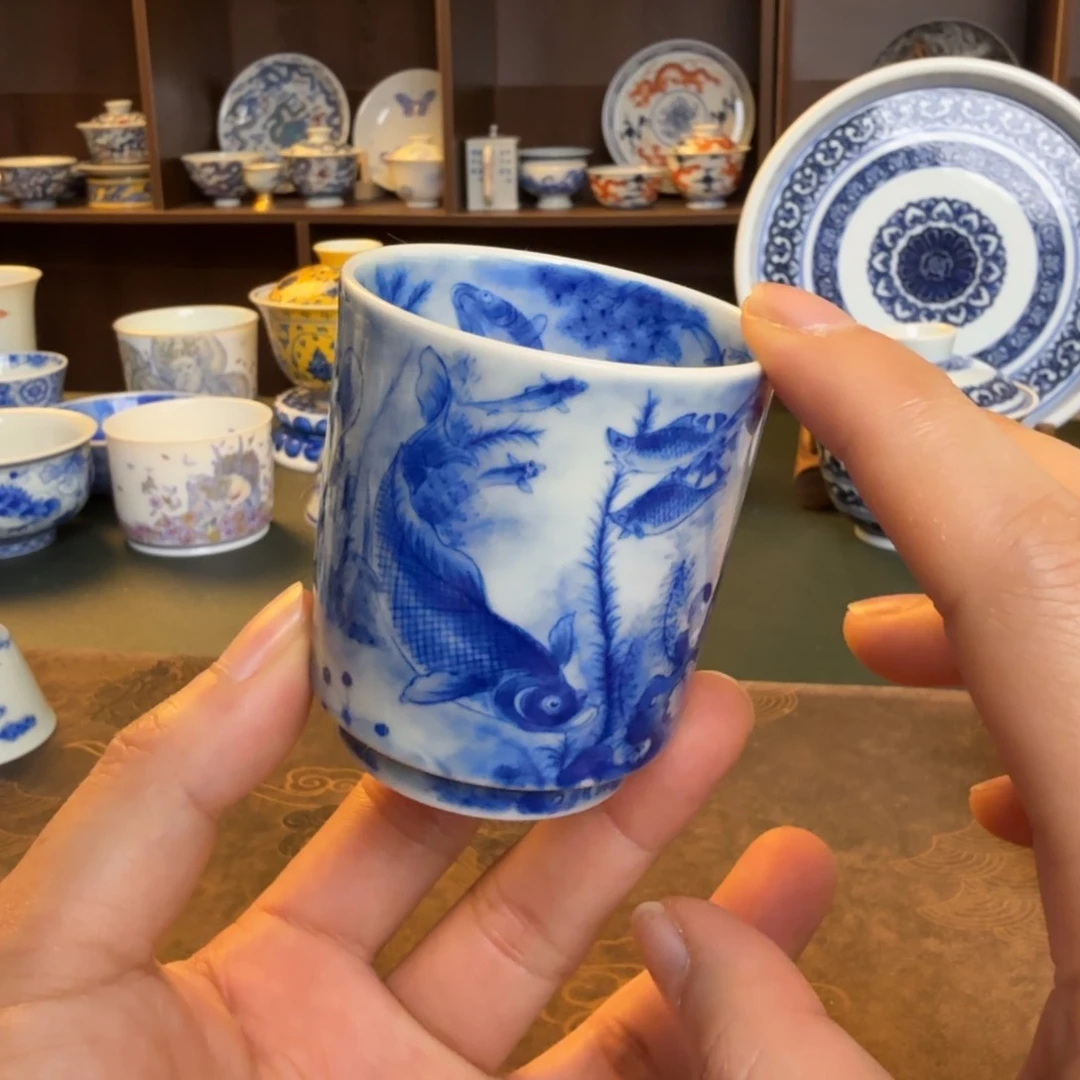 纯手工手绘陶瓷茶具