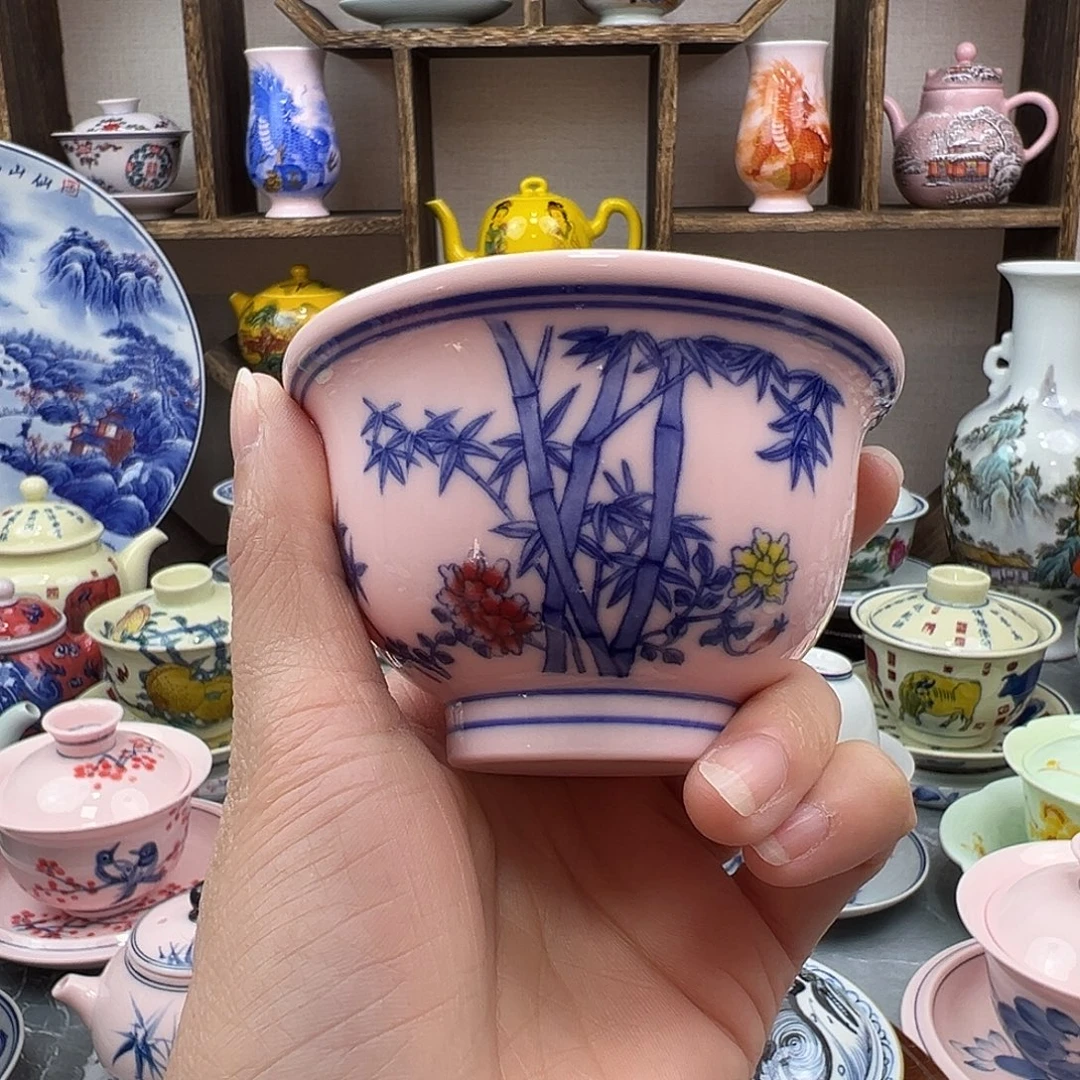 陶瓷杯子景德镇陶瓷567老厂瓷139
