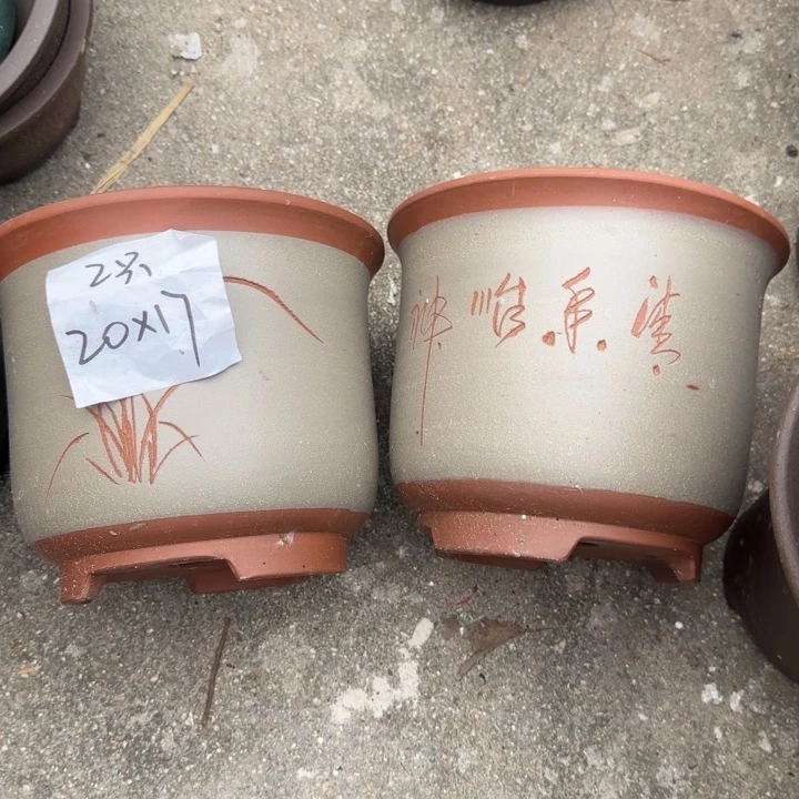 紫砂花盆特价清仓