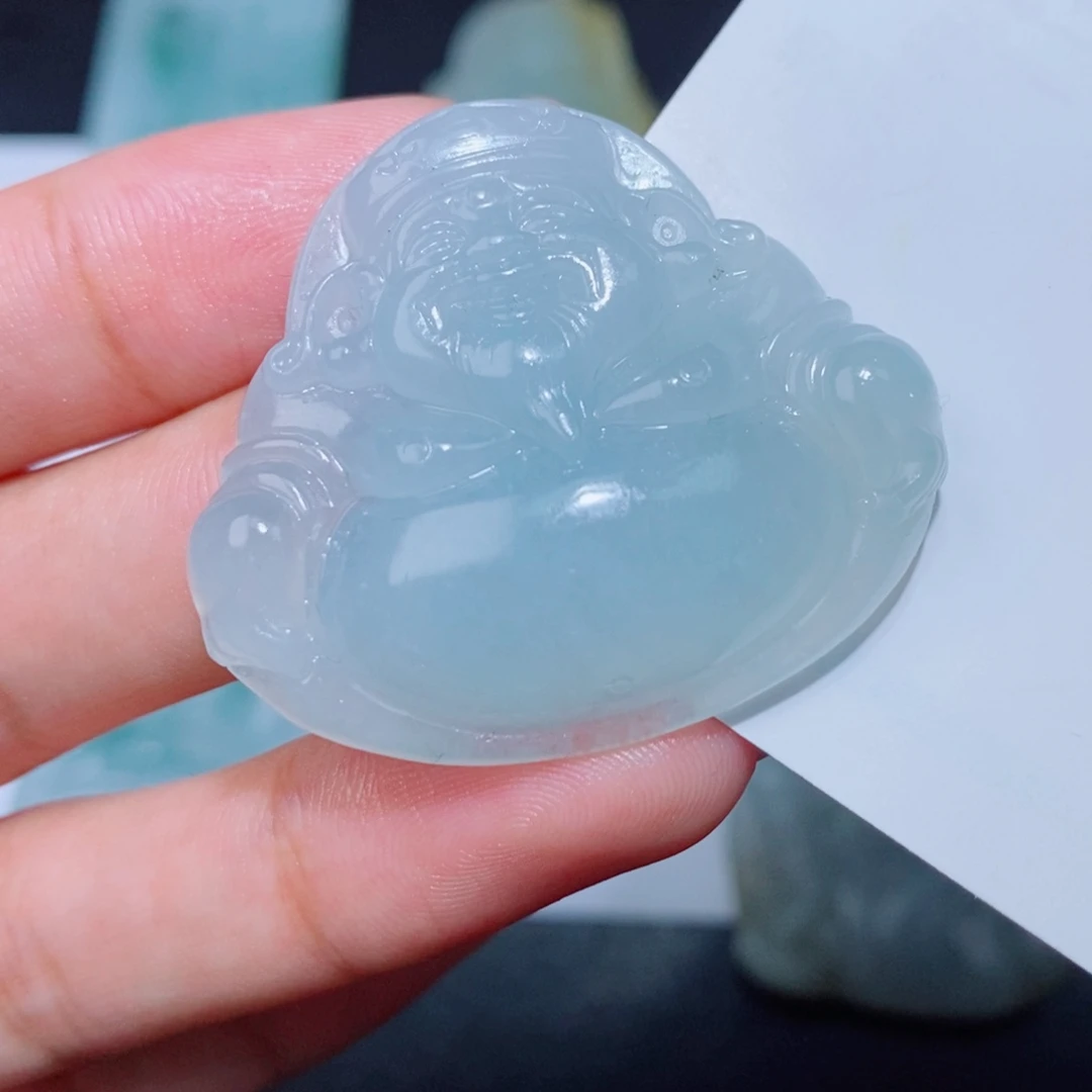 定制翡翠未镶嵌吊坠