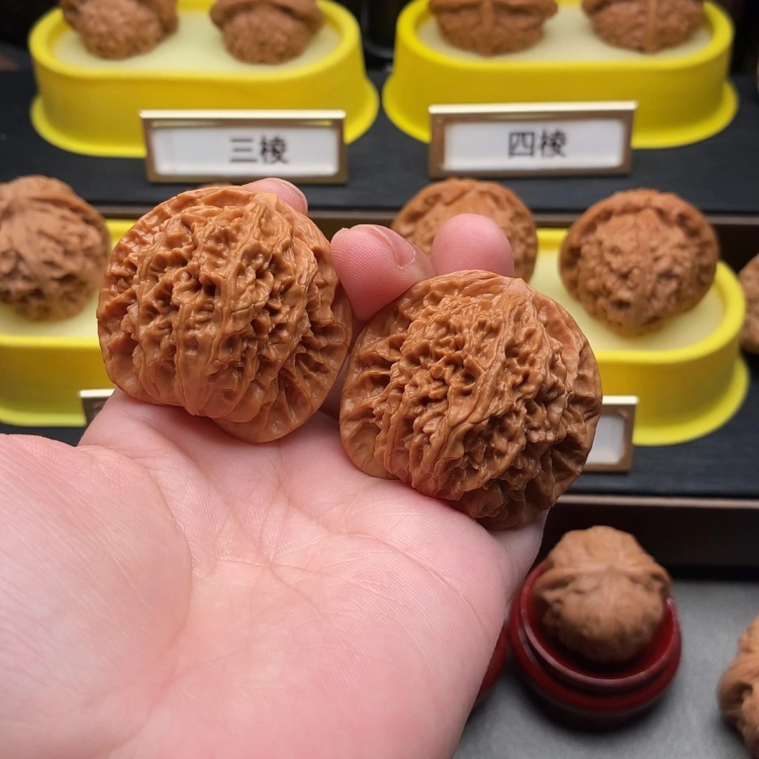 吊坠文玩核桃388号盘龙纹41