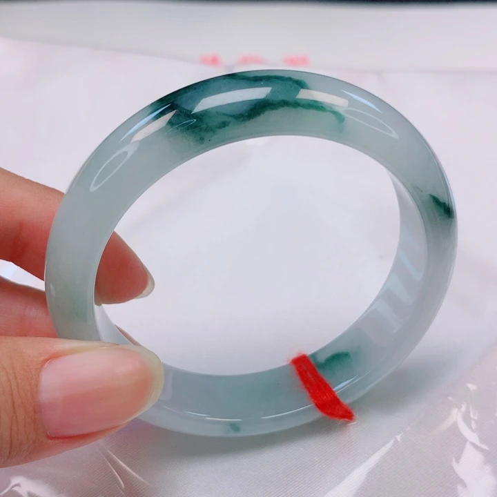 未镶嵌手镯翡翠52圈