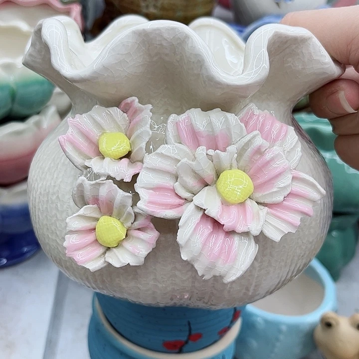 多肉绿植陶瓷花盆