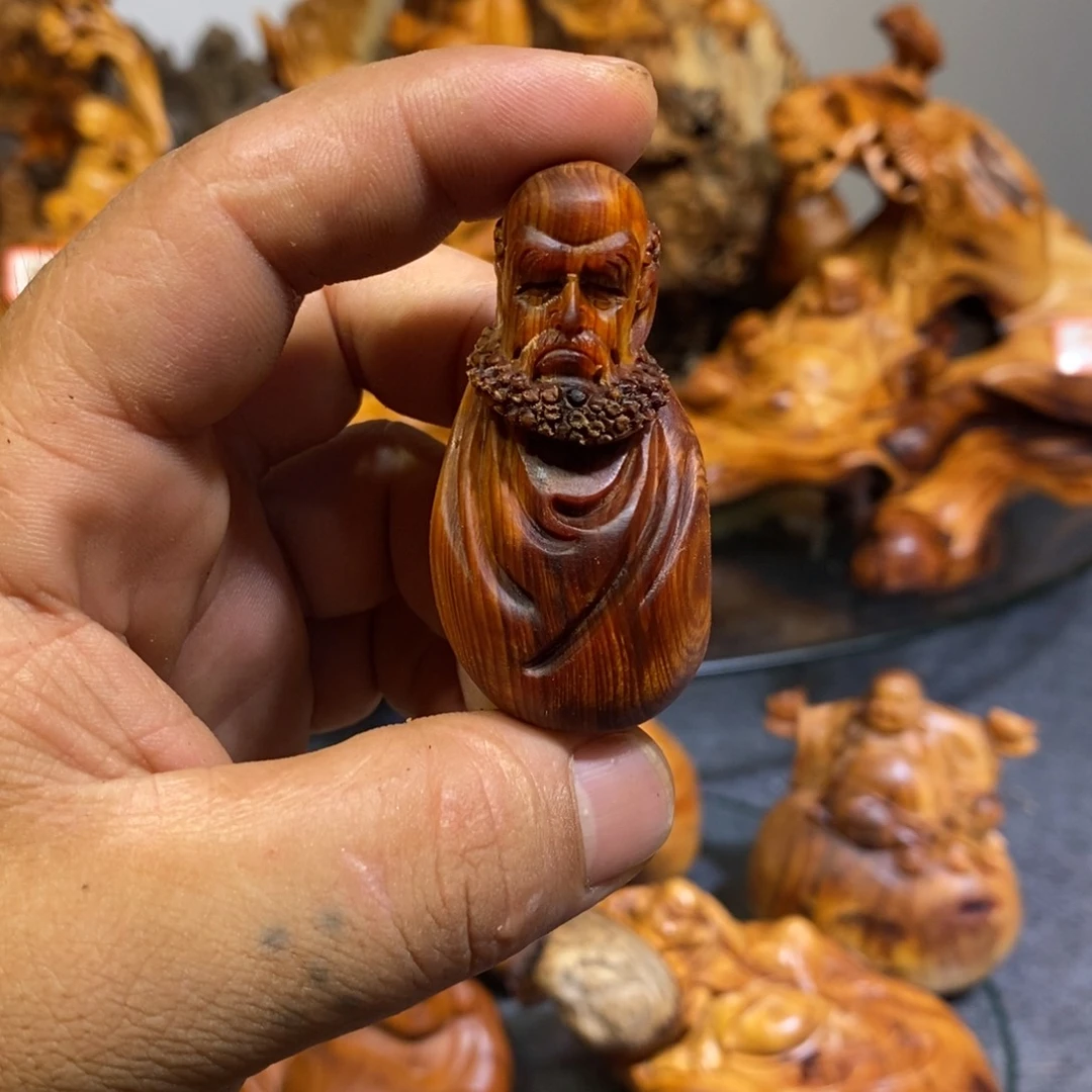 柏木（崖柏）木雕工艺品摆件家居手把件