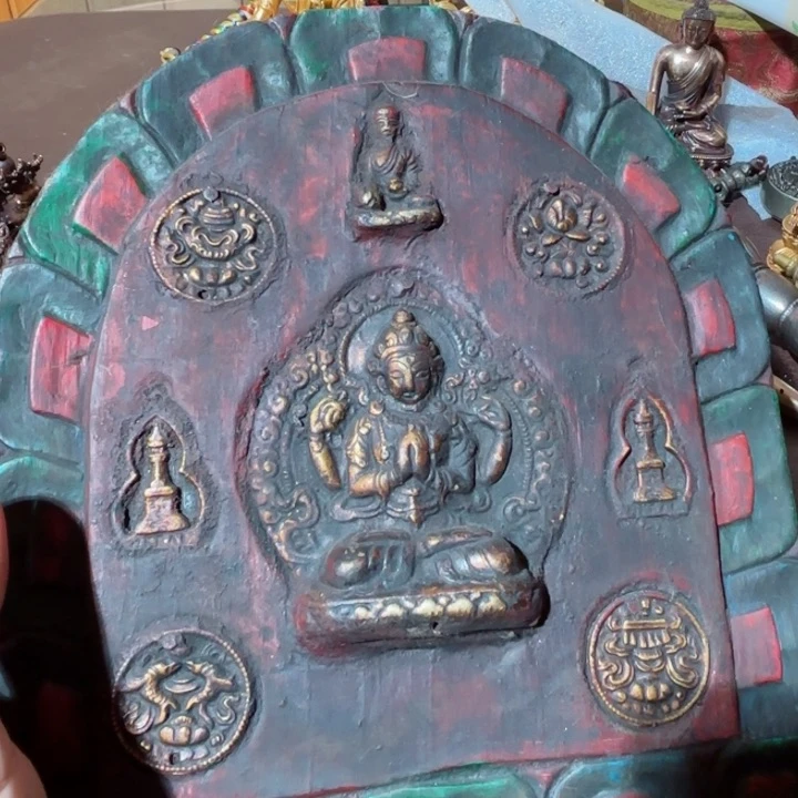 风****堂铜星月菩提挂件菩提