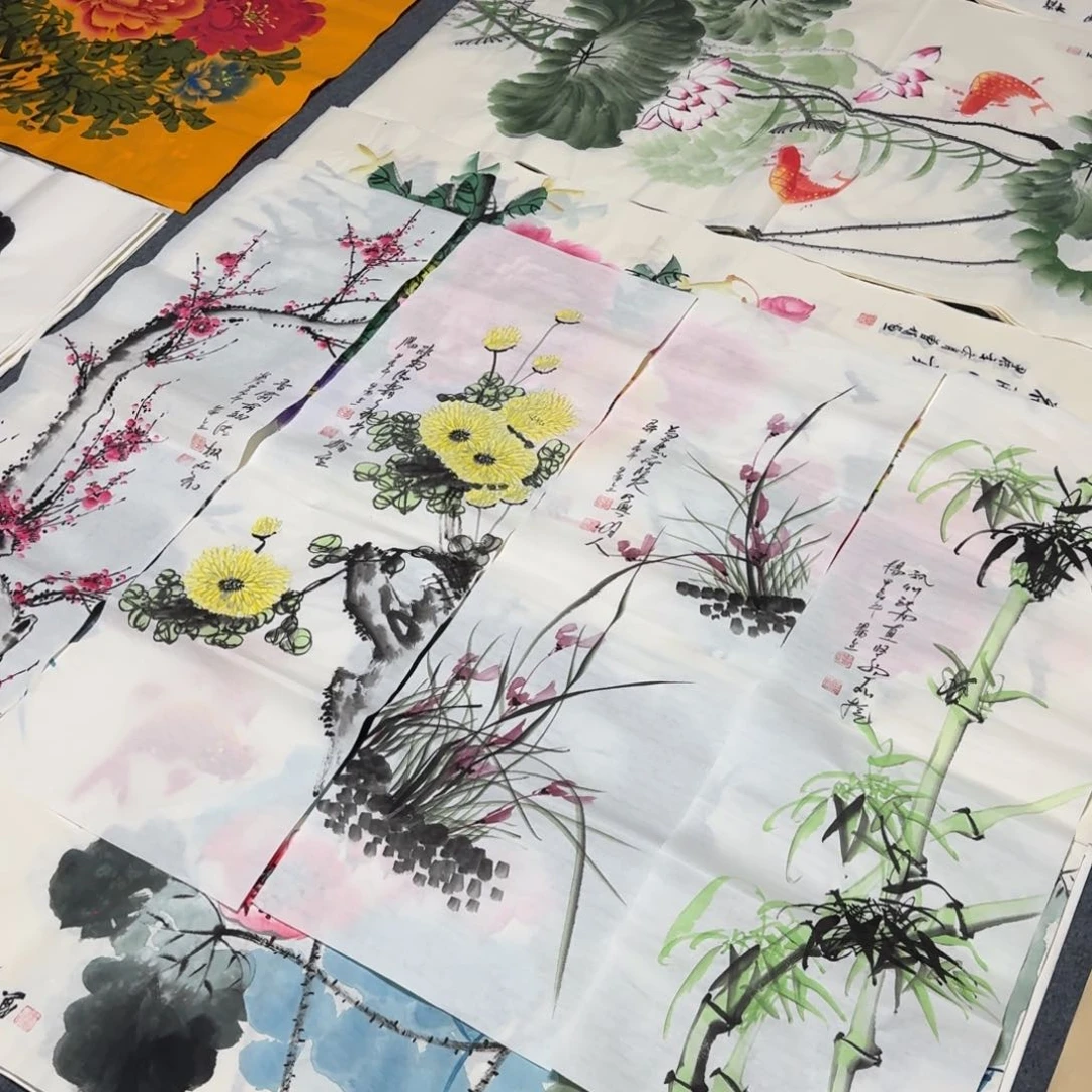 国画晓彤美术馆直播间