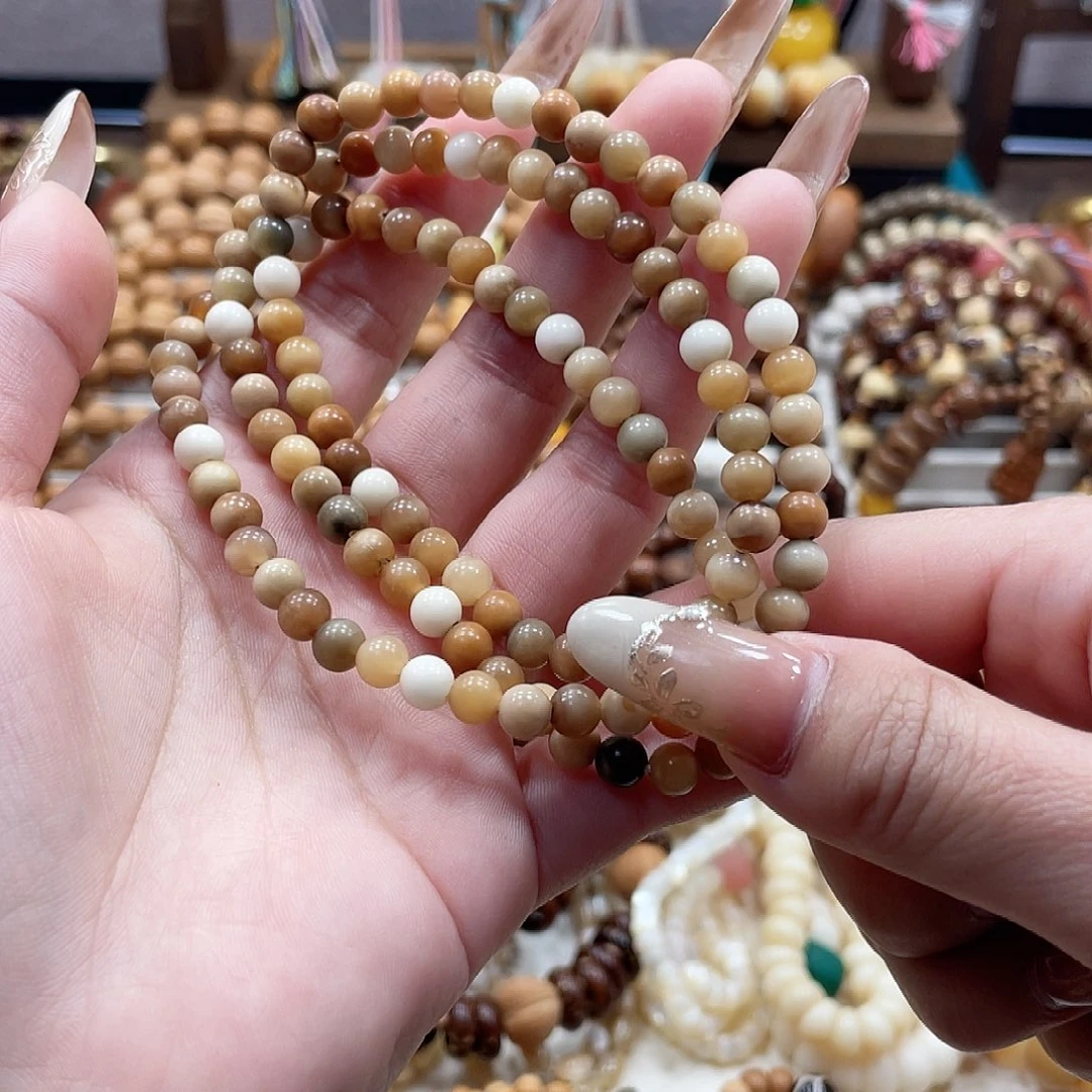 吊坠猴头核桃龙脊圆珠三圈手串卡5.8