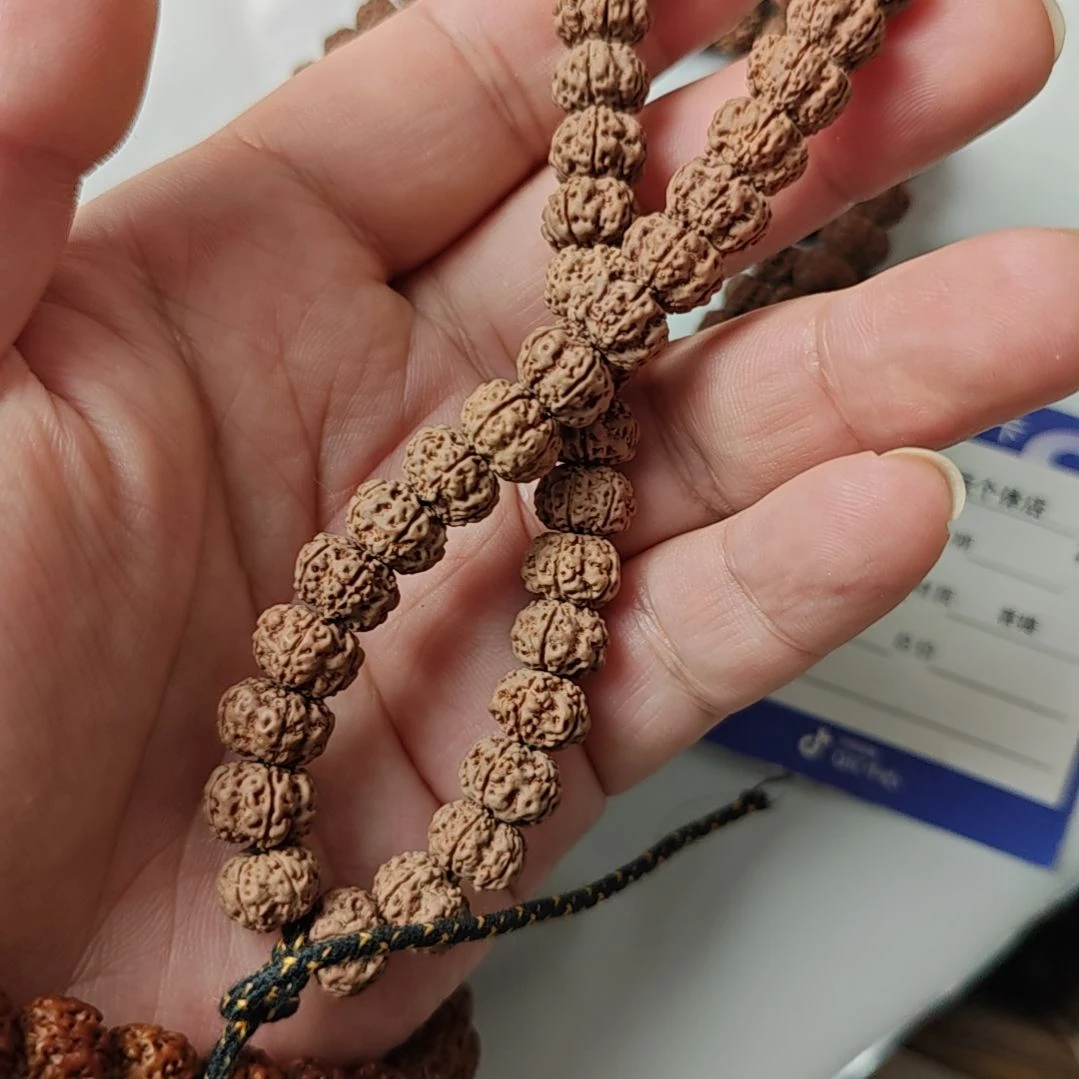 大***子金刚菩提手串平细单圈10+