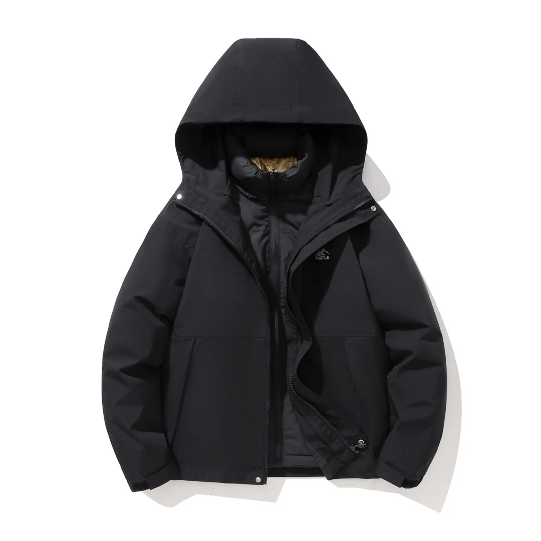 【艳颖专属】冬季情侣款三合一90绒保暖羽绒服外套