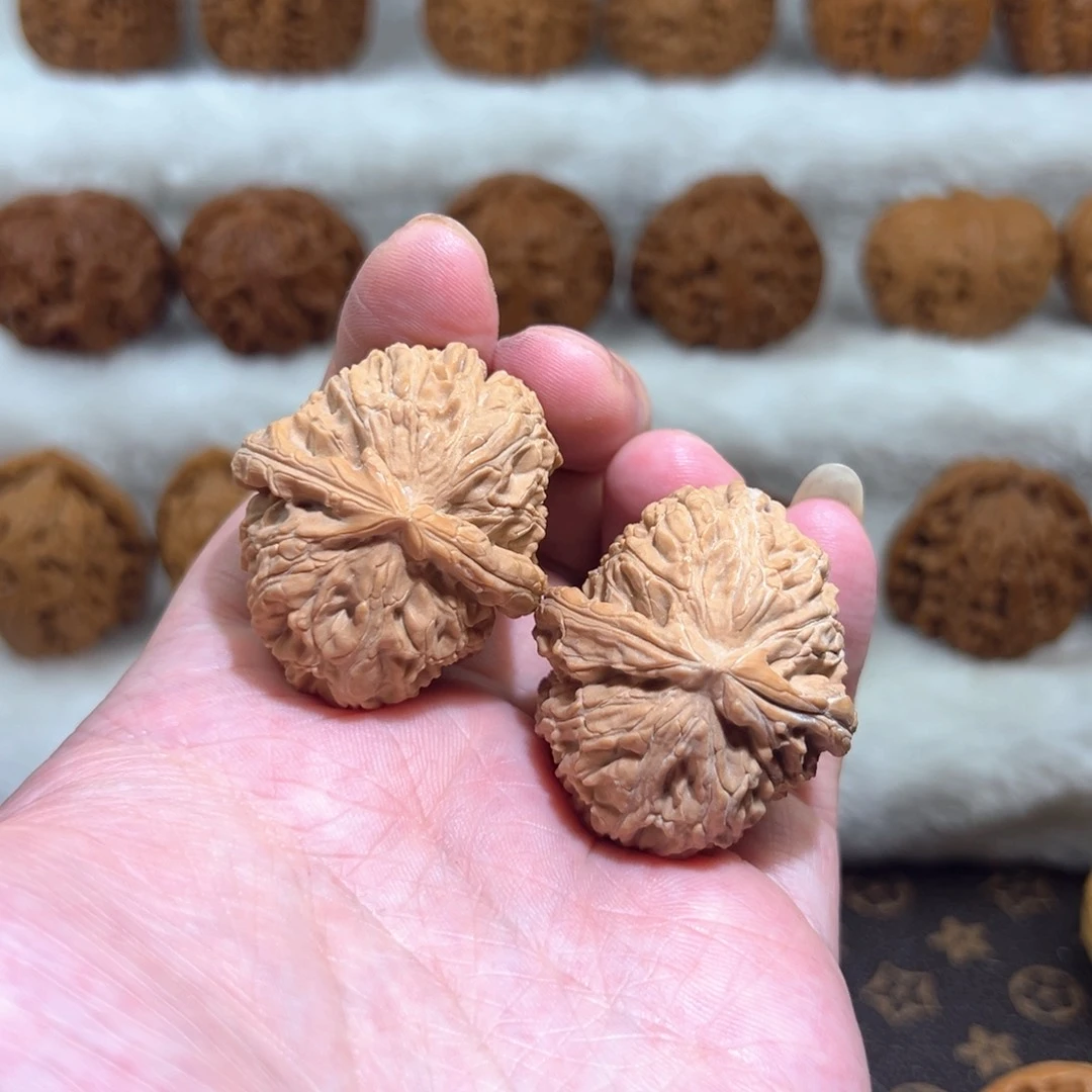 核桃手串/手链36三角白