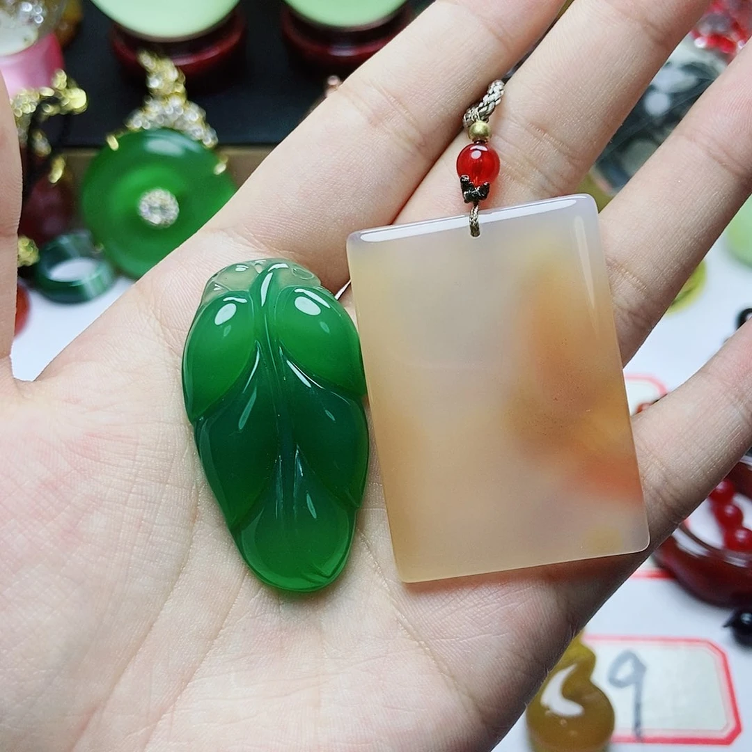 胖***刘玛瑙/玉髓手链未镶嵌