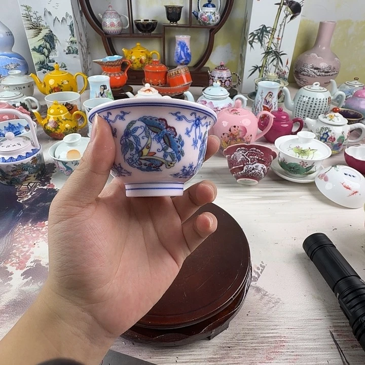 摆件景德镇陶瓷老厂瓷15