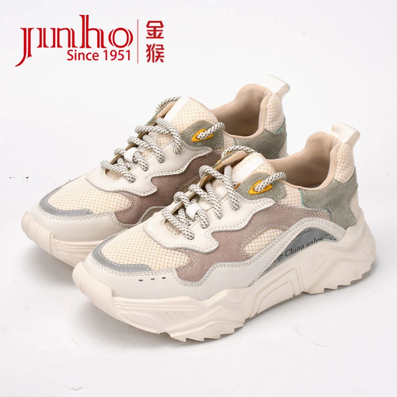 Jinho/金猴【微瑕样品，介意勿拍】时尚女老爹鞋580270C/D-9