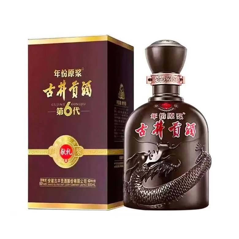 古井贡酒古井贡酒第6代献礼浓香型白酒50度500ml