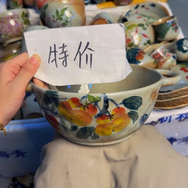 瓷片景德镇陶瓷手工手绘